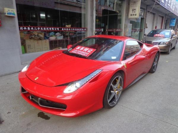 【绍兴】2012年7月 法拉利 458 italia 4.5 标准型 红色 自动档