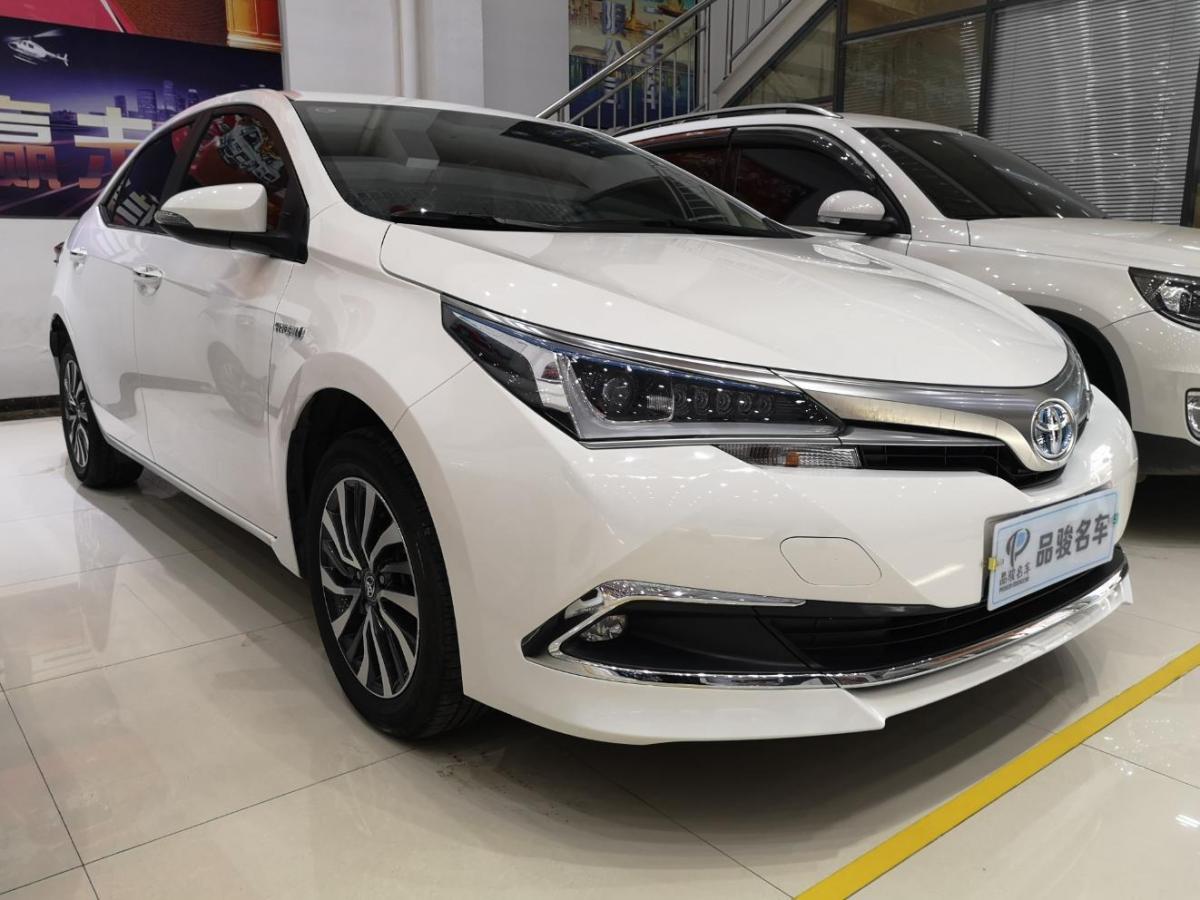 2018年6月丰田 卡罗拉 2018款 双擎 1.8l e-cvt智尚版