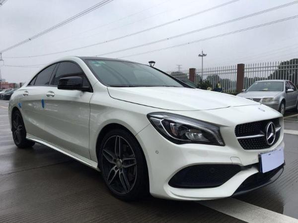 【宁波】2017年7月 奔驰cla级 cla220 2.0t 4matic 白色 自动档