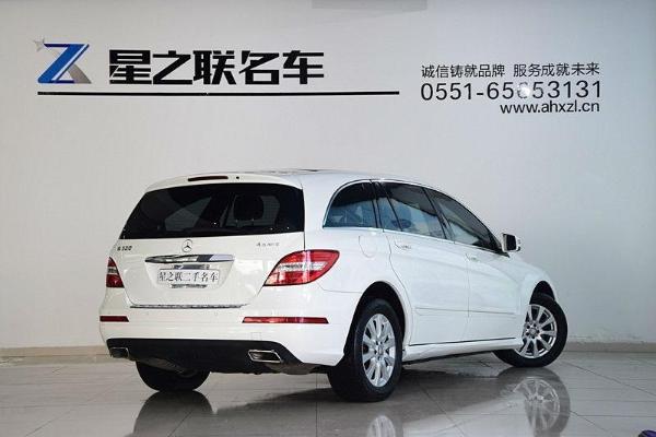 【合肥】2015年2月 奔驰 r级 r320 4matic 3.0t 商务型 白色 自动档