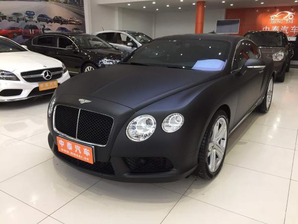 【济南】2013年11月 宾利 欧陆 gt v8 s 4.0t 标准版 黑色 自动档