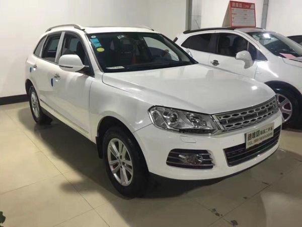 【合肥】2014年10月 众泰 t600 1.5t 尊贵型 白色 自动档