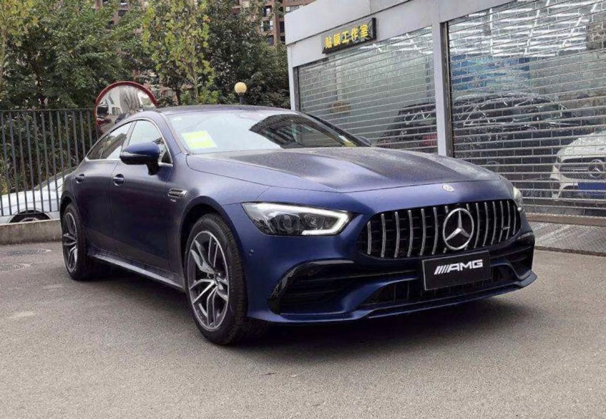 【上海】2019年10月 奔驰 奔驰amg gt 2019款 amg gt 50 四门跑车 手