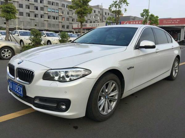 【长沙】2017年6月 宝马 宝马5系 520li 2.0t 典雅型 白色 自动档