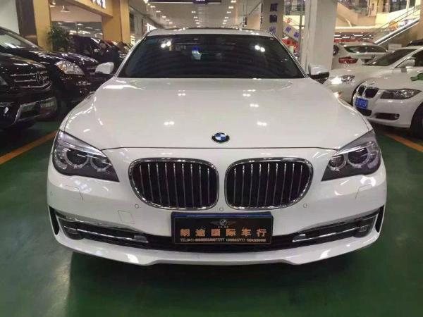 【大连】2014年2月 宝马 宝马7系 740li 3.0t 领先型 白色 自动档