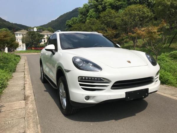 【台州】2013年6月 保时捷 卡宴 3.0t 白色 手自一体