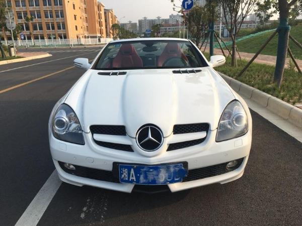 【长沙】2011年1月 奔驰slk级 slk200 1.8t 豪华运动型 手自一体