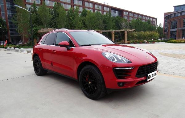 【北京】2018年1月 保时捷 macan 2017款 2.0t 红色 自动档