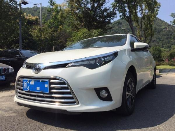 2015年5月丰田 雷凌 1.6g cvt精英版
