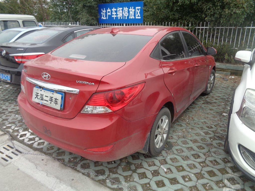 2013年6月现代 瑞纳 瑞纳 2011款 两厢 1.4l 手动标准型gl