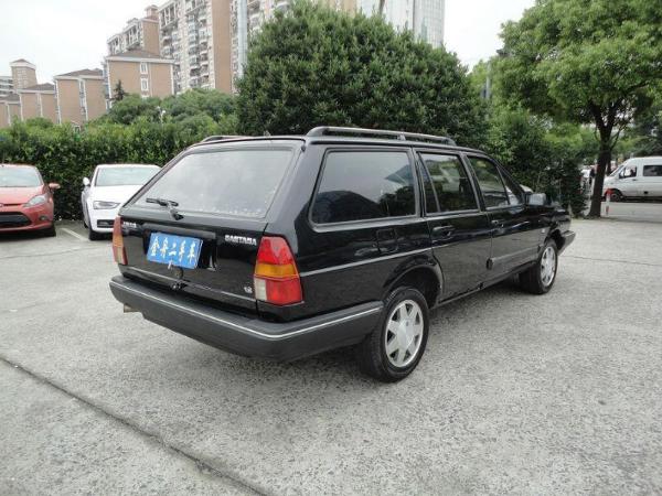 【上海】2007年7月 大众 桑塔纳 旅行车 1.8 gli 黑色 手动挡