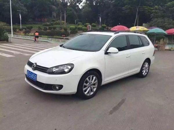 【厦门】2014年11月 大众 高尔夫 2014款 旅行车 1.4tsi 1.4 白色