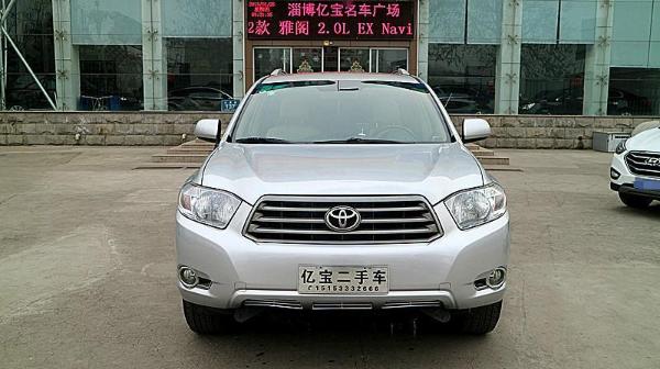 山东二手车 淄博二手车报价 二手suv越野车 二手丰田 二手汉兰达 详情