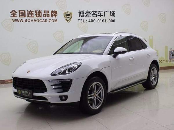 【台州】2014年11月 保时捷 macan 2.0t 白色 自动档