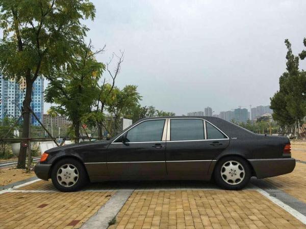 【济南】1996年7月 奔驰 s级 s600 5.8 v12 黑色 自动档