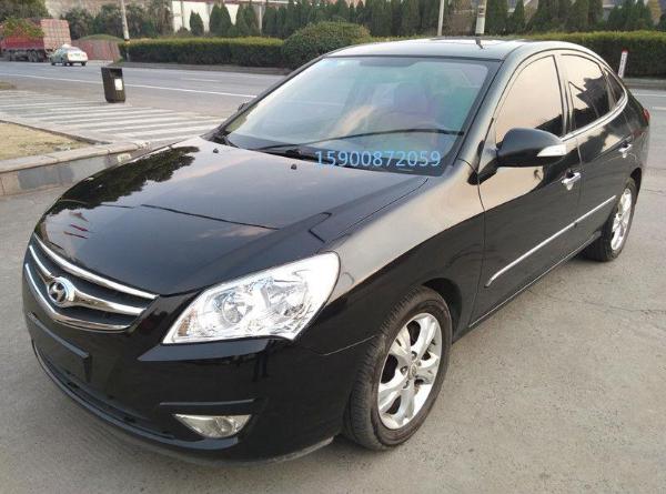 【上海】2008年10月 现代 悦动 1.8 豪华型 黑色 手动挡