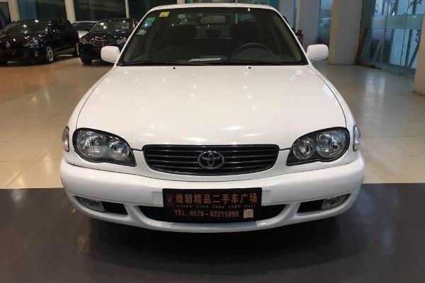 2002年12月 丰田 花冠 2000款 1.6 vvti