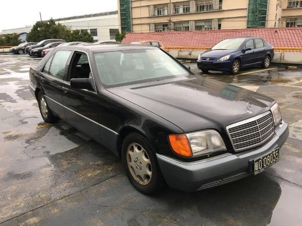 【上海】1995年1月 奔驰 s级 s600 5.8 v12 黑色 手自一体