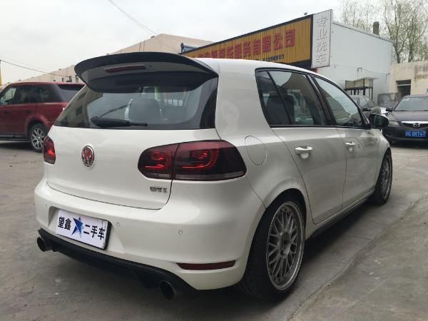 【上海】2010年12月 大众 高尔夫 gti 2.0 tsi 白色 手自一体