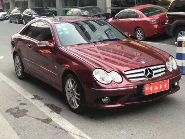 【温州】2009年6月 奔驰 clk级 clk280 carbriolet 3.0 红色 自动档