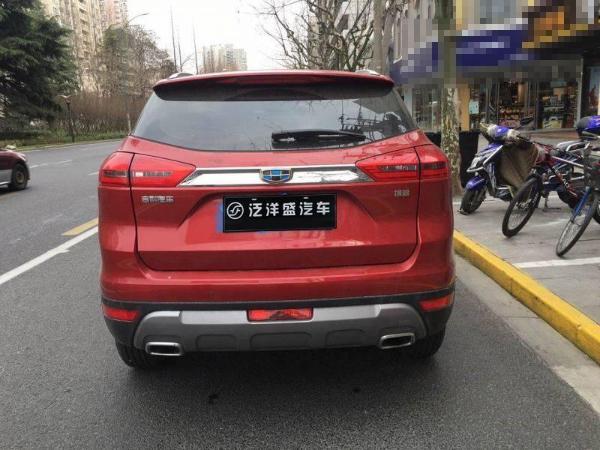 吉利 博越 2016款 博越 2.0l 手动智联型