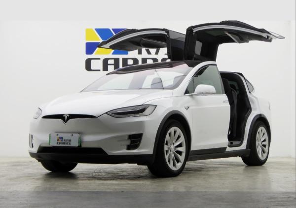 【上海】2017年11月 特斯拉 model x 100d 白色 自动档