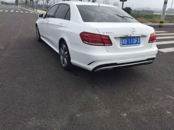 【宁波】2014年6月 奔驰e260新款e260l 白色 白色 自动档