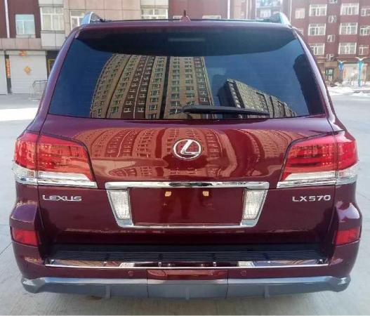 【大庆】2009年1月 雷克萨斯 lx lx570 5.7 红色 手自一体