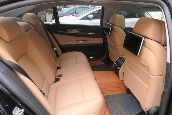 【宁波】2014年10月 宝马 宝马7系 740li 3.0t 领先型 黑色 自动档