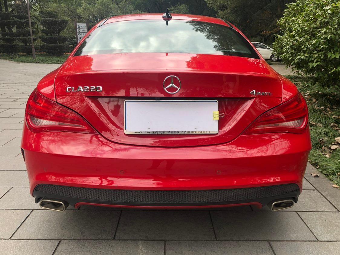 【衢州】2015年10月 奔驰cla级 2015款 cla220 2.0t 4matic 自动档