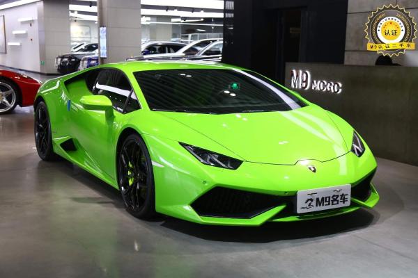 【上海】2015年10月 兰博基尼 huracan lp6104 5.2 绿色 自动档