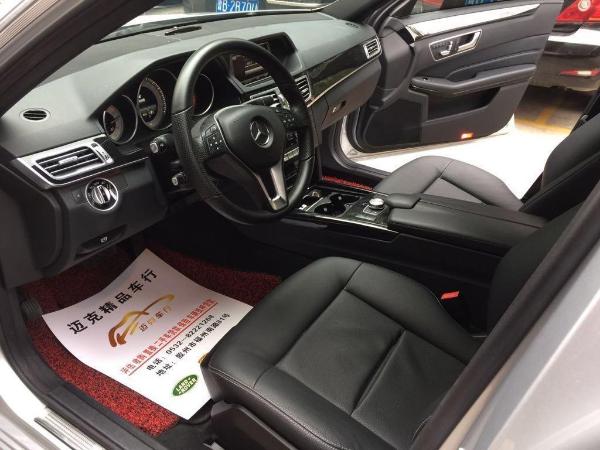 【青岛】2014年10月 奔驰 e级 e260l 1.8t 运动型 蓝色 手自一体