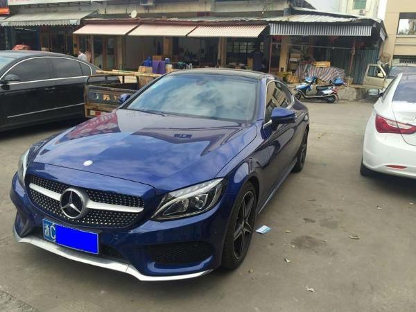 【温州】2016年6月奔驰 c级 c200 coupe 2.0t