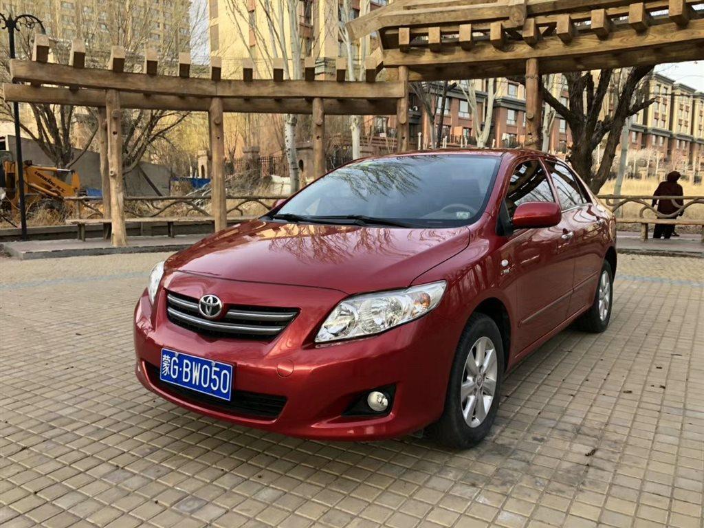 2009年12月丰田 卡罗拉 2009款 1.6l gl天窗特别版