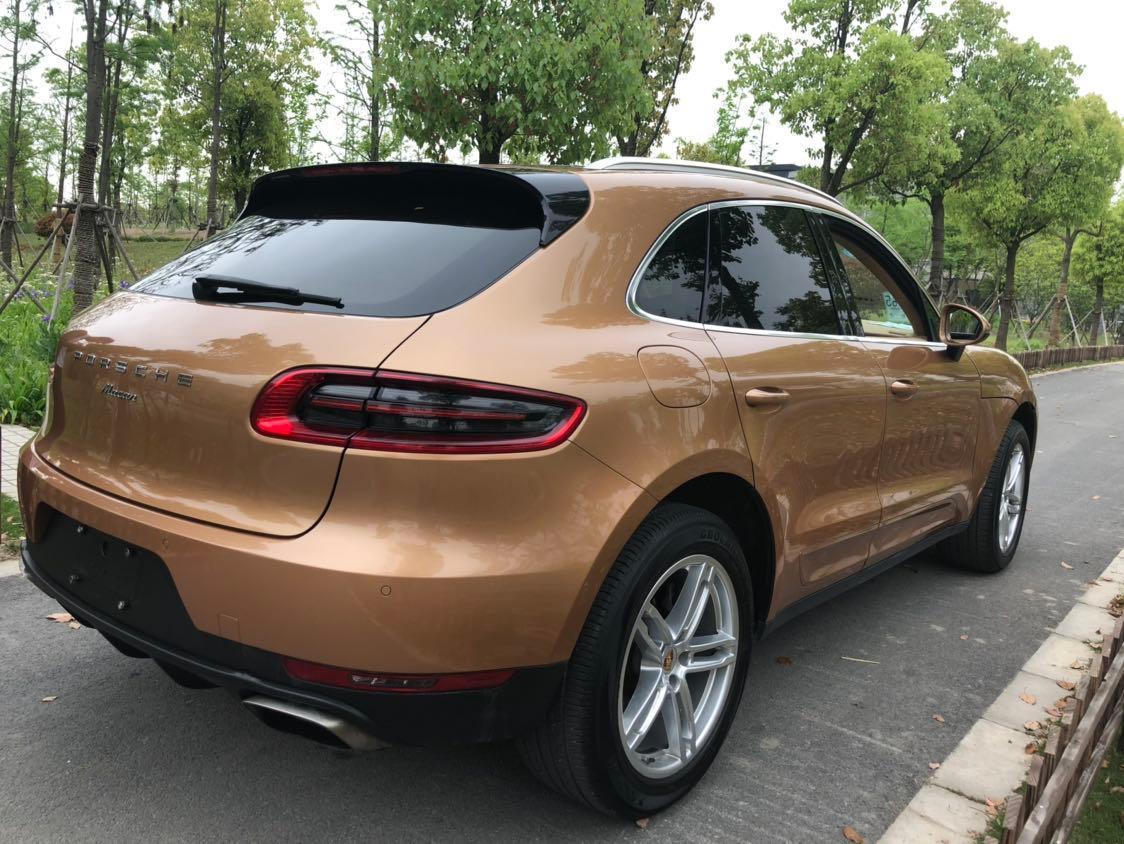 【上海】2015年9月 保时捷 macan 2014款 macan 2.0t 香槟色 自动档