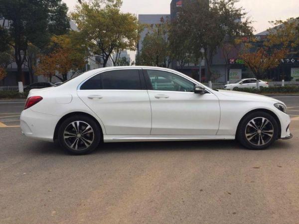 【宁波】2015年4月 奔驰 c级 c200 4matic 2.0t 运动版 白色 手自一体
