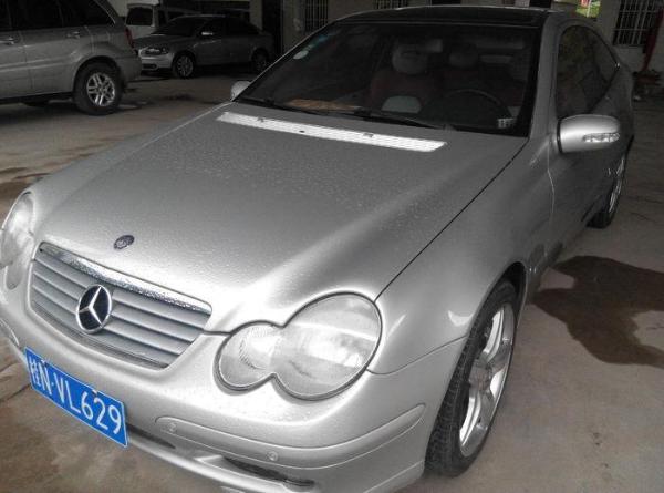 【钦州】2004年8月 奔驰 c级 2000款 奔驰c级(进口) c230 sport coupe