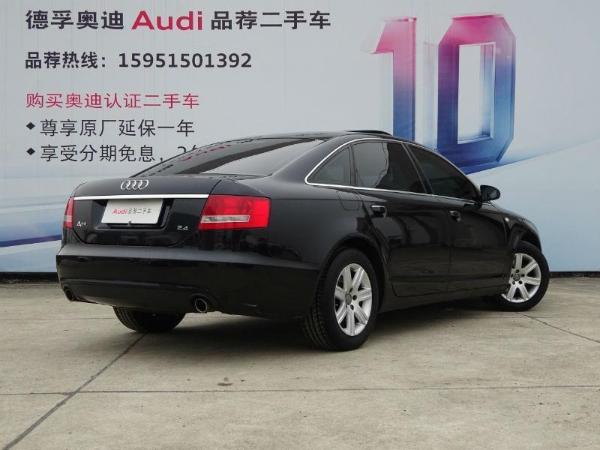 【无锡】2005年11月 奥迪 奥迪a6l a6l 2.4 舒适型 黑色 手自一体