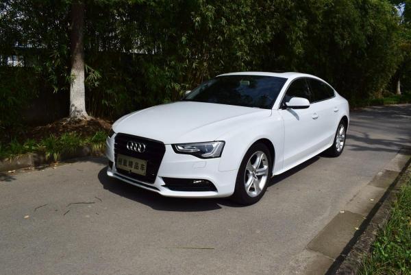 【苏州】2013年8月 奥迪 奥迪a5 a5 40tfsi sportback 白色 自动档