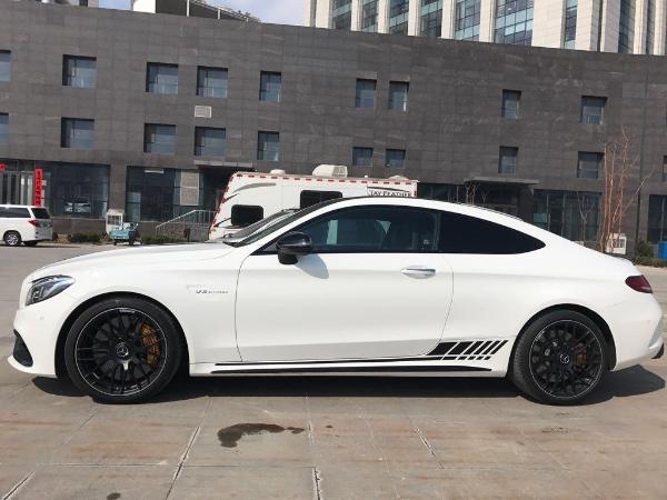 【天津】未上牌 奔驰 c级 amg c63s amg 4.0t 白色 手自一体