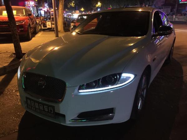 【蚌埠】2012年6月 捷豹 xf 3.0 v6风华版 白色 手自一体