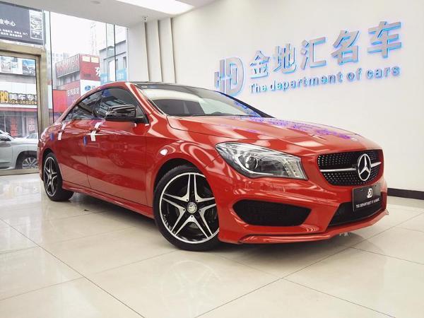 【沈阳】2015年3月 奔驰 cla级 cla260 2.0t 4matic 红色 自动档