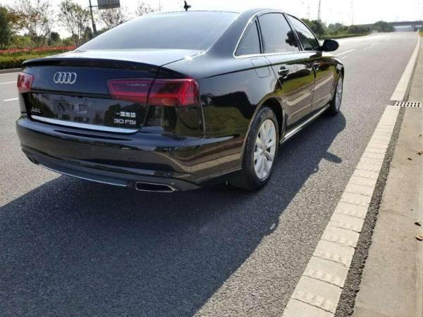【宁波】2016年9月 奥迪 奥迪a6l 2015款 a6l 30fsi舒享型 黑色 自动