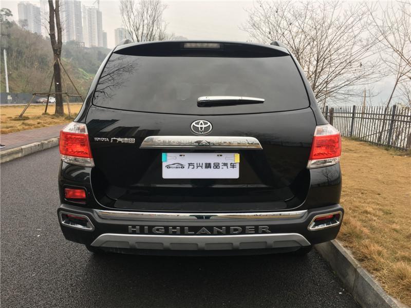 【重庆】2014年2月 丰田 汉兰达 2012款 2.7l 豪华导航版七座 自动档