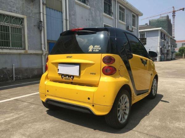 宁波2015年6月奔驰smart黄色自动档