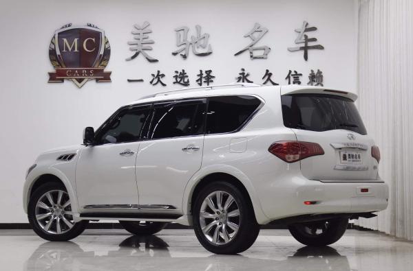 【郑州】2011年11月 英菲尼迪 qx qx56 5.6 四驱版 白色 自动档