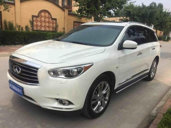 【济南】2014年1月 英菲尼迪 qx60 3.5 两驱卓越版 白色 自动档