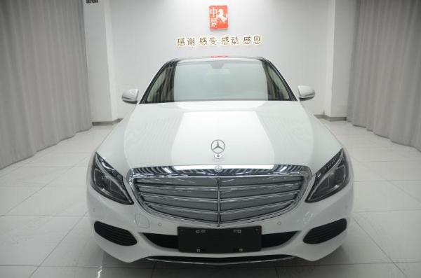 【上海】2014年1月 奔驰 c级 c200 2.0t (改款) 白色 自动档