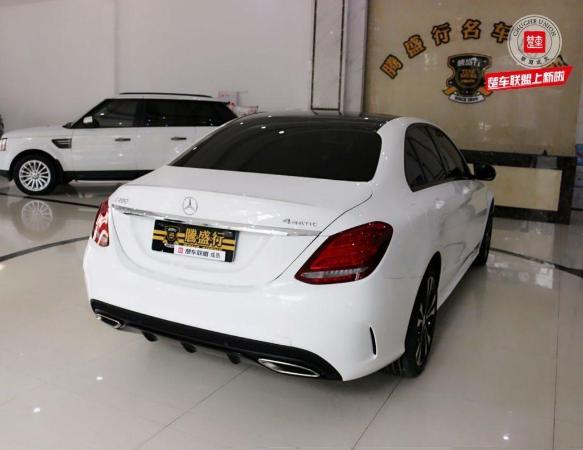 【武汉】2016年1月 奔驰 c级 c200l 4matic 2.0t 运动版 白色 自动档